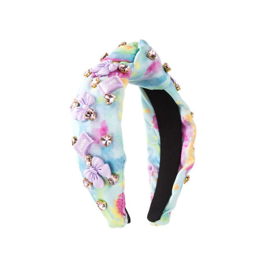 Tie-dyed Fabric Diamond Headband Flower Bow Tie $49.90 Dana Fashion Color: Blue Flower Women's Accessories Product information: Treatment Process: Diamond Color: pink floral, blue flower, pink bow, purple bow Applicable people: women Shape: hair band Popu