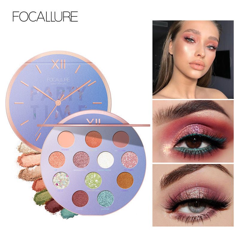 Time Eyeshadow Palette 12 Color Eyeshadow $80.00 Dana Fashion Color: A makeup Color Classification: A # dating tray (send eyeshadow brush * beauty egg) B # Afternoon Tea Tray (Send Eyeshadow Brush * Beauty Egg) C # Party Plate (Send Eyeshadow Brush * Beau