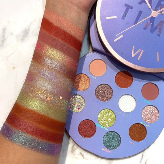 Time Eyeshadow Palette 12 Color Eyeshadow $80.00 Dana Fashion Color: A makeup Color Classification: A # dating tray (send eyeshadow brush * beauty egg) B # Afternoon Tea Tray (Send Eyeshadow Brush * Beauty Egg) C # Party Plate (Send Eyeshadow Brush * Beau