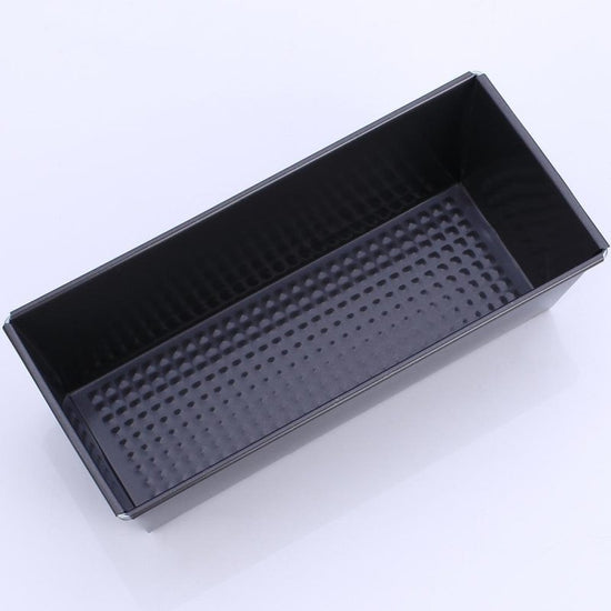 Toast box mould cake mould $10.79 Dana Fashion Color: Black Size: L Dana's Kitchen Characteristics: Ideal size for toasters and counter ovens. Superior quality, durable and long-lasting. Non-stick coating for easy release. Washable in the dishwasher. Spec