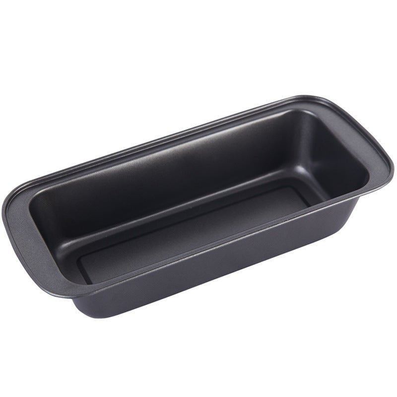 Toast Bread Mold Baking Household Rectangular Toast Box $19.42 Dana Fashion Color: Black 29.5cm Dana's Kitchen Using high quality carbon steel material Food grade non-stick coating Black trumpet 25 * 13 * 6cm Black Large 29.5 * 13 * 6cm Golden trumpet 25