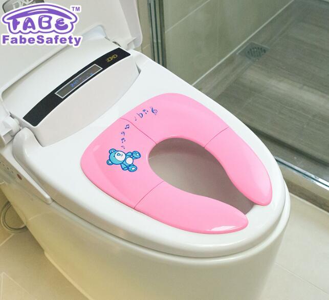 Toilet Seat Folding Toilet Seat for Children $36.61 Dana Fashion Color: pink Baby & Mother Specifications: Product material: PP Product size:fold size 35*30*4cm,unfold size:18*15*5cm Color: blue pink yellow P roduct weight: 330g Feature: Foldable, small s