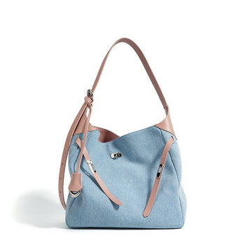 Blue With Pink