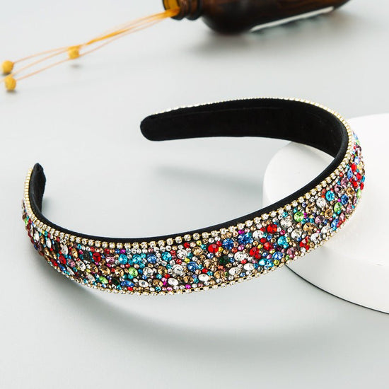Trendy Colorful Diamond Non-slip Headband Women's Simple $15.00 Dana Fashion Color: Black Women's Accessories Product information: Treatment Process: Diamond Color: white, black, colorful, brown, pink, Rainbow, Pearl Applicable people: women Material: clo
