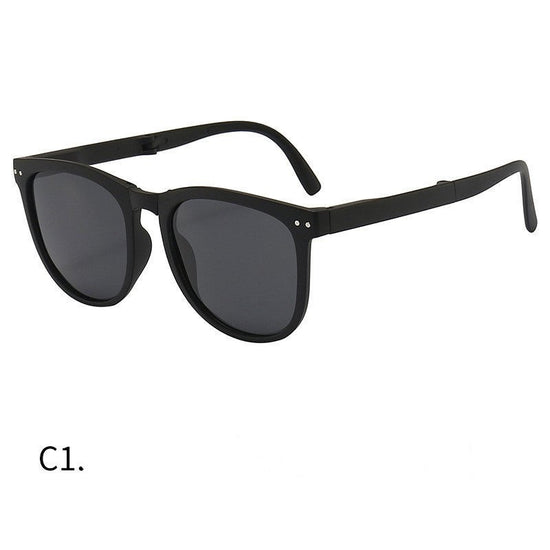 Trendy Foldable Sunglasses For Women TR Polarized Folding Sun Glasses $11.00 Dana Fashion Color: Black style: No case Glasses degree: Polarized light Women's Accessories Overview: 1. Ultralight Comfy Material Frame: Ideal fit ensures that our sunglasses p