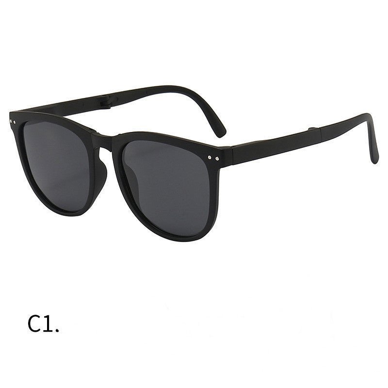 Trendy Foldable Sunglasses For Women TR Polarized Folding Sun Glasses $11.00 Dana Fashion Color: Black style: No case Glasses degree: Polarized light Women's Accessories Overview: 1. Ultralight Comfy Material Frame: Ideal fit ensures that our sunglasses p
