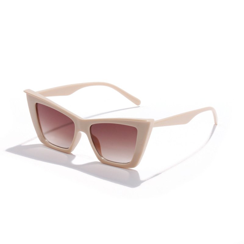 Triangle cat's eye glasses $18.23 Dana Fashion Color: Brown Women's Accessories Category: Sunglasses Material: PC Category: Sunglasses Material: PC Comfortable material: good quality, comfortable to wear, antiskid and anti allergy Comfortable nose support