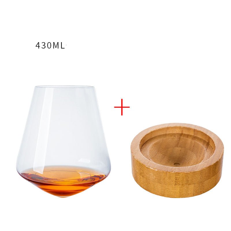 Tumbler Wine Glass Crystal Handmade Wine Glass Foreign Wine Glass $29.58 Dana Fashion style: G Dana's Kitchen Product information: Material: crystal Glass capacity: 301mL (inclusive)-400mL (inclusive) Type: Whiskey glass Manual: yes Product description: C