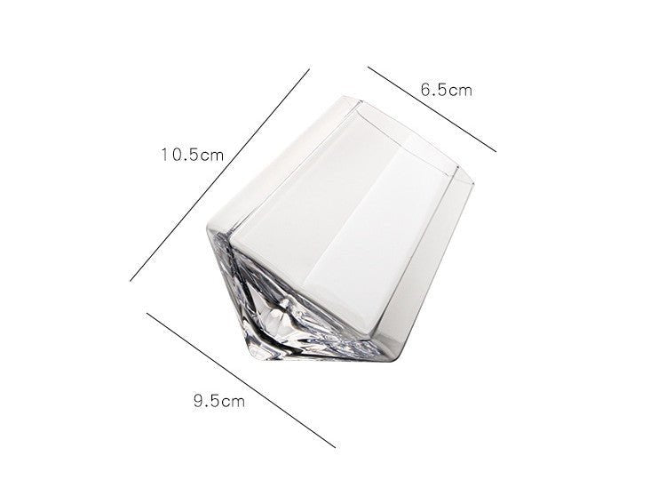 Tumbler Wine Glass Crystal Handmade Wine Glass Foreign Wine Glass $15.52 Dana Fashion style: K Dana's Kitchen Product information: Material: crystal Glass capacity: 301mL (inclusive)-400mL (inclusive) Type: Whiskey glass Manual: yes Product description: C