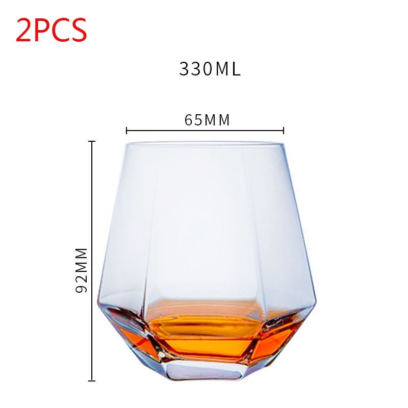 Tumbler Wine Glass Crystal Handmade Wine Glass Foreign Wine Glass $40.38 Dana Fashion style: B 2pcs Dana's Kitchen Product information: Material: crystal Glass capacity: 301mL (inclusive)-400mL (inclusive) Type: Whiskey glass Manual: yes Product descripti