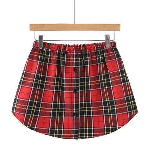 Two Fake White Skirts Inside The Curtain $30.50 Dana Fashion Color: 1style Size: 2XL Women's clothing Product information: Main fabric composition: Mulberry silk Main fabric ingredient content: 10% or less Skirt length: mid skirt Color: C20—H—white, U15—L