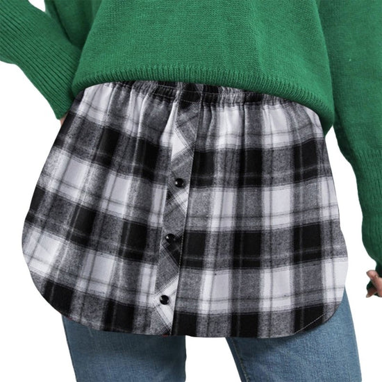Two Fake White Skirts Inside The Curtain $30.50 Dana Fashion Color: 1style Size: 2XL Women's clothing Product information: Main fabric composition: Mulberry silk Main fabric ingredient content: 10% or less Skirt length: mid skirt Color: C20—H—white, U15—L