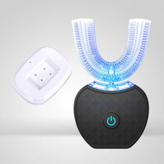 U-shaped lazy ultrasonic electric toothbrush $129.98 Dana Fashion Color: Black Beauty Tools According to the research and development of various tooth structures in the oral cavity, it is more suitable for the teeth (incisors, canines, molars, cheek teeth