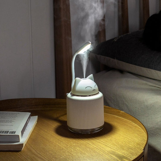 Ultrasonic Air Humidifier for Home Office Cartoon Rabbit 250ML USB Essential Oil Diffuser LED Light Lamp $39.15 Dana Fashion Color: Beige style: Without Fan Beauty Tools Overview ♥ product features: fine skin, two-spray mode, ambient night light, quiet wo