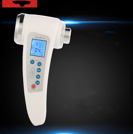 Ultrasonic beauty instrument $172.02 Dana Fashion Style: EU Beauty Tools Handle material: ABS Ultrasonic head material: stainless steel Product dimensions: 54mm (top thickness), 23mm (bottom thickness), 85mm (top width), 20mm (bottom width), 165mm (height