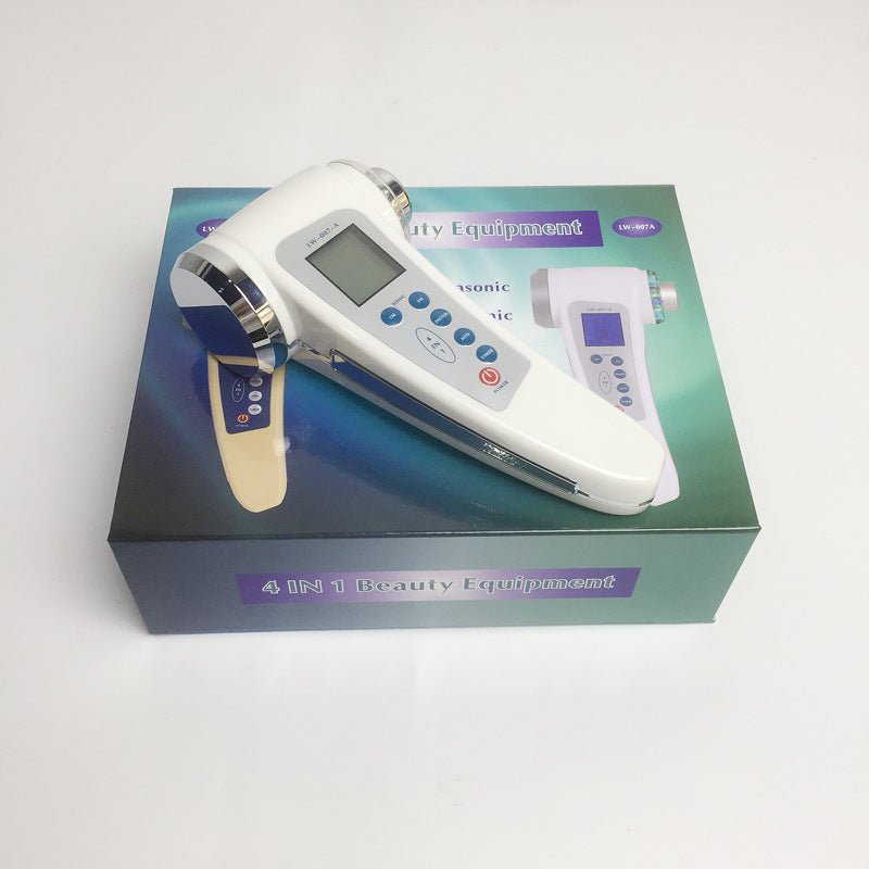 Ultrasonic beauty instrument $172.02 Dana Fashion Style: EU Beauty Tools Handle material: ABS Ultrasonic head material: stainless steel Product dimensions: 54mm (top thickness), 23mm (bottom thickness), 85mm (top width), 20mm (bottom width), 165mm (height