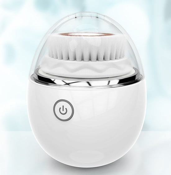 Ultrasonic electric face washer $49.00 Dana Fashion Color: White Beauty Tools Advantage: Sonic cleaning Third gear adjustment Gear memory Skin Q bomb. Wireless charging Body wash Battery capacity: 250mAh Steps for usage: 1. Apply facial cleanser: (evenly