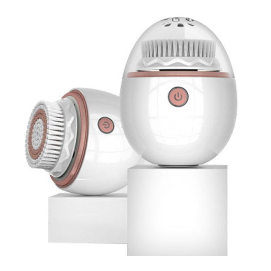 Ultrasonic electric face washer $49.00 Dana Fashion Color: White gold Beauty Tools Advantage: Sonic cleaning Third gear adjustment Gear memory Skin Q bomb. Wireless charging Body wash Battery capacity: 250mAh Steps for usage: 1. Apply facial cleanser: (ev