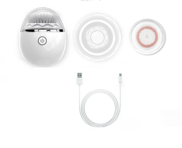 Ultrasonic electric face washer $49.00 Dana Fashion Color: White Beauty Tools Advantage: Sonic cleaning Third gear adjustment Gear memory Skin Q bomb. Wireless charging Body wash Battery capacity: 250mAh Steps for usage: 1. Apply facial cleanser: (evenly