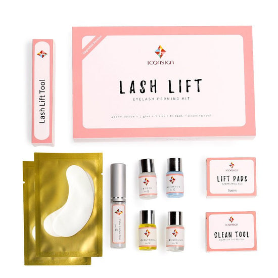 Upgrade Version Lash Lift Kit ICONSIGN Lifting Perm Eyelash Eyes Makeup Tools $113.09 Dana Fashion Color: Same as Photos makeup Upgrade Version Lash Lift Kit Lifting Eyelashes Lashes Perm And Can Do Your Logo Keep 6 weeks of curled lashes without falsies,