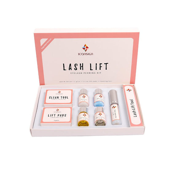 Upgrade Version Lash Lift Kit ICONSIGN Lifting Perm Eyelash Eyes Makeup Tools $113.09 Dana Fashion Color: Same as Photos makeup Upgrade Version Lash Lift Kit Lifting Eyelashes Lashes Perm And Can Do Your Logo Keep 6 weeks of curled lashes without falsies,