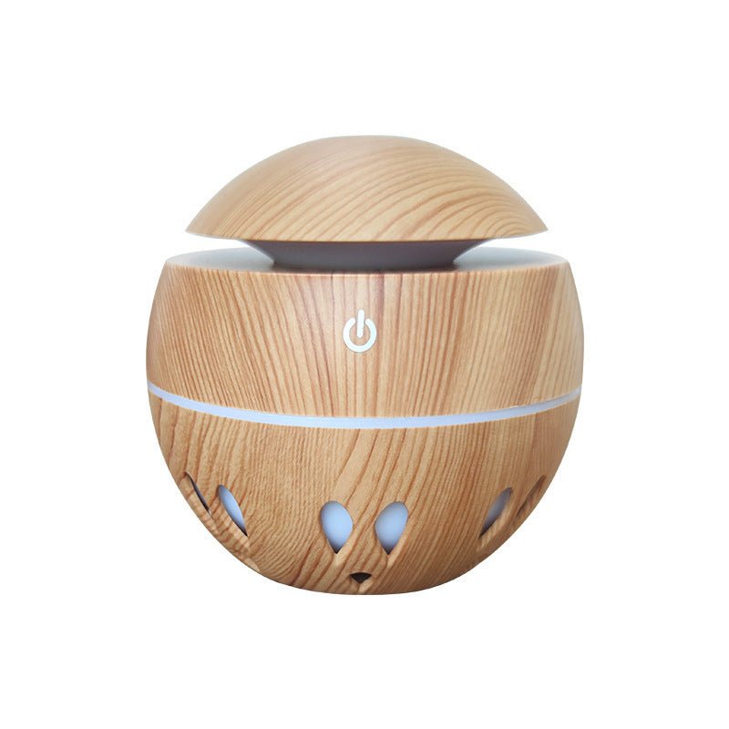 USB Aroma Essential Oil Ultrasonic Cold Steam Diffuser Air Humidifier Purifier 7 Color Change LED Night Light for Home Office $25.00 Dana Fashion Color: 1 Shallow wood Beauty Tools Overview: Why you need this small USB Ultrasonic Humidifier? Make your hom
