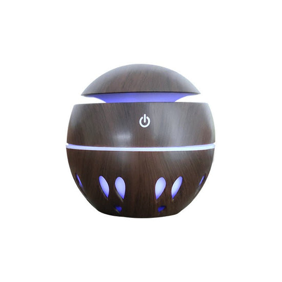 USB Aroma Essential Oil Ultrasonic Cold Steam Diffuser Air Humidifier Purifier 7 Color Change LED Night Light for Home Office $25.00 Dana Fashion Color: 1 Dark wood Beauty Tools Overview: Why you need this small USB Ultrasonic Humidifier? Make your home s