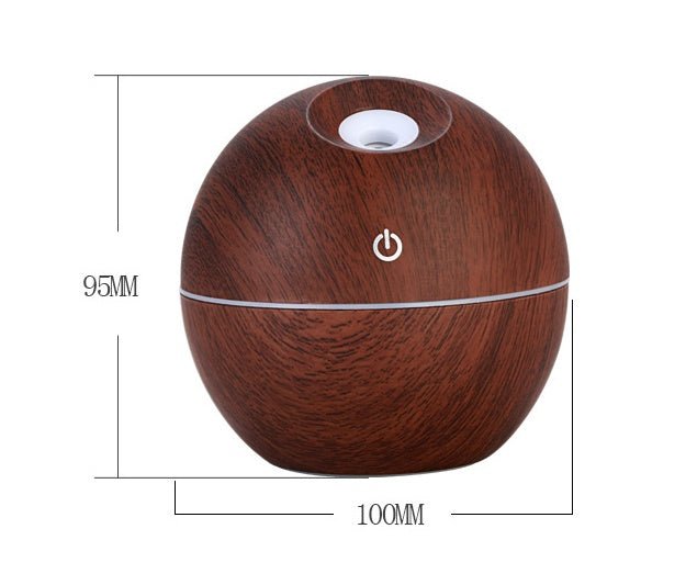 USB Aroma Essential Oil Ultrasonic Cold Steam Diffuser Air Humidifier Purifier 7 Color Change LED Night Light for Home Office $25.00 Dana Fashion Color: 1 Dark wood Beauty Tools Overview: Why you need this small USB Ultrasonic Humidifier? Make your home s