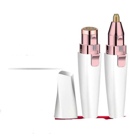 USB Charging Lipstick Shaver 2 In 1 Mini Electric Eyebrow Trimmer Facial Shaver Hair Removal Instrument $46.22 Dana Fashion power: USB Beauty Tools Product Information Material: Abs+Uv Power Supply Mode: Usb Power Mode: Electric Model: 202b Cleaning Type: