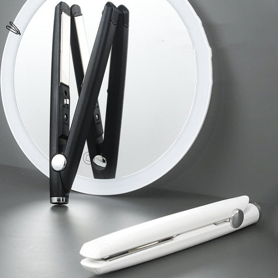 Usb Interface Mini Hair Curler And Straightener Dual-use Hair Curler $23.84 Dana Fashion power: Black Beauty Tools Product information: Rated Voltage: 100~240V Rated frequency: 50Hz Rated Power: 16W Applicable hair style: straight hair/curly hair/Bangs/in