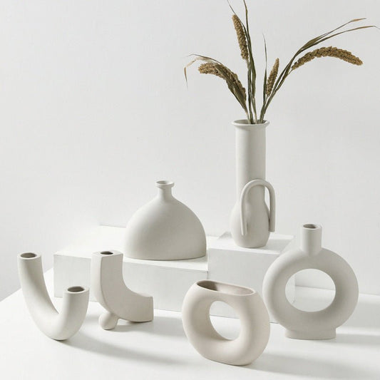 Vase Decoration Dried Flower Flower Arrangement Living Room Home Decoration $26.63 Dana Fashion style: A Dana's Kitchen Product information: Suggested retail price; ¥32.80-69.80 Material: Ceramic Item number; Korean style vase Craft; semi-manual Custom pr
