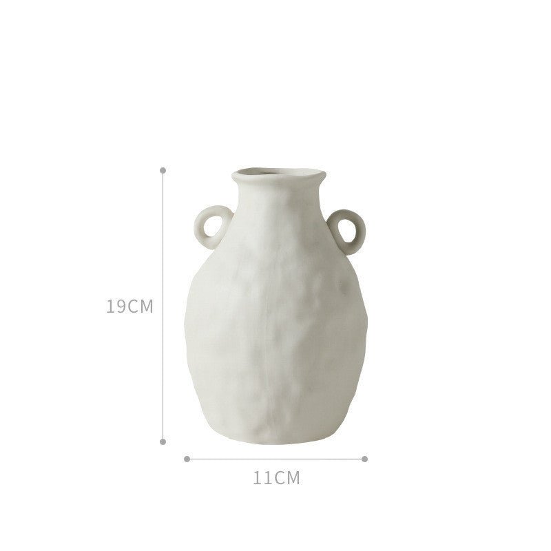 Vase Decoration Dried Flower Flower Arrangement Living Room Home Decoration $35.36 Dana Fashion style: I Dana's Kitchen Product information: Suggested retail price; ¥32.80-69.80 Material: Ceramic Item number; Korean style vase Craft; semi-manual Custom pr