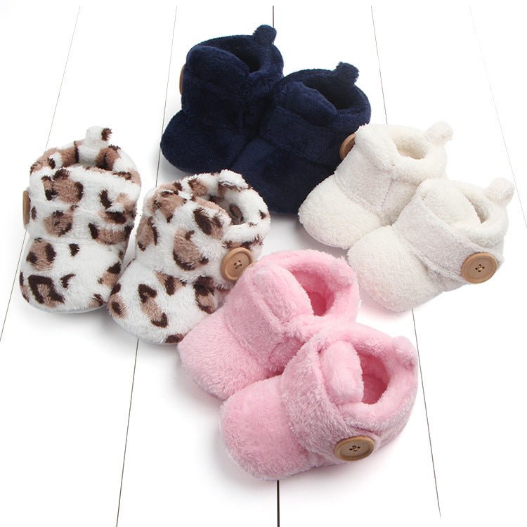 Velcro baby shoes soft soled walking shoes $15.25 Dana Fashion Color: Blue Size: 11CM Baby & Mother Product category: walking shoes Applicable gender: Male / female Upper material: Coral / polar fleece Suitable season: Winter Style: Leisure Function: keep