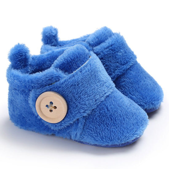 Velcro baby shoes soft soled walking shoes $15.25 Dana Fashion Color: Blue Size: 11CM Baby & Mother Product category: walking shoes Applicable gender: Male / female Upper material: Coral / polar fleece Suitable season: Winter Style: Leisure Function: keep