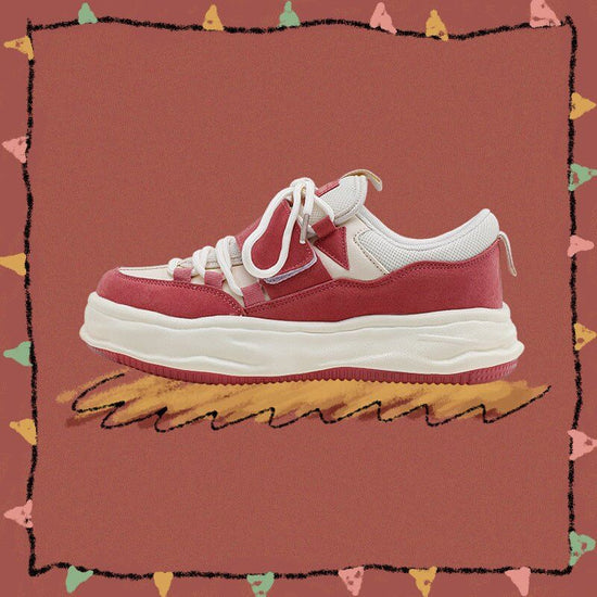 Velcro Dissolving Girls Lace-Up Sneakers $70.50 Dana Fashion Color: Pink Size: 36 Women's shoes Product information: Size: 36-inner length about 230, 37-inner length about 235, 38-inner length about 240, 39-inner length about 245, 40-inner length about 25