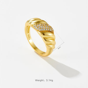 18K Gold TTR36