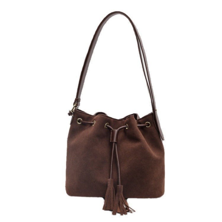 Versatile Personality Shoulder Messenger Bag Fashion Simple $49.60 Dana Fashion Color: Black Women's Bags Product information: Lining texture: synthetic leather Applicable scenario: Daily configuration Color: wine red, black, brown, brown Material: PU Sui