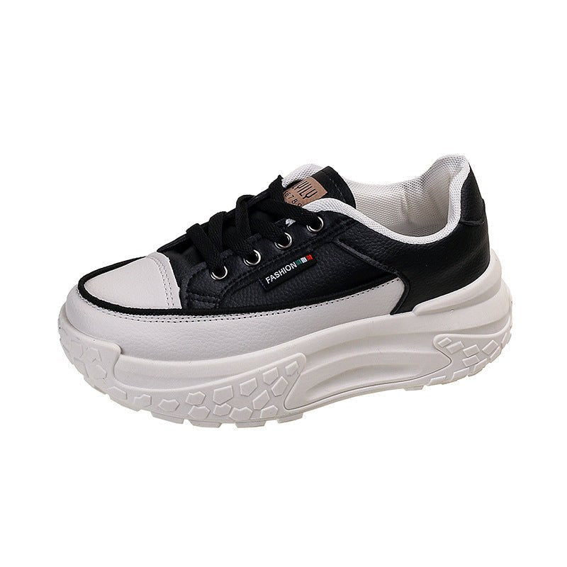 Versatile Sports Casual Shoes Korean Style Light Running $35.08 Dana Fashion Color: Black Size: 35 Women's shoes Product information: Pattern: color matching Applicable sports: Universal Applicable scenarios: Leisure Toe holder shape: round head Color: bl