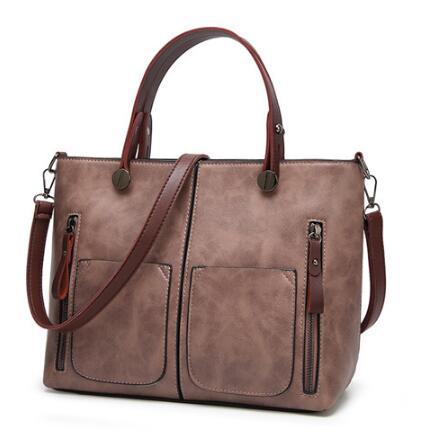 Vintage PU Shoulder Bag Female Causal Totes $50.99 Dana Fashion Color: light pink Women's Bags Product Information Style: ladies handbag Fabric texture: PU Lining texture: polyester Bag shape: cross-section square Bag fashion style: Messenger bag Opening