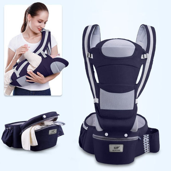 Waist stool $89.33 Dana Fashion Color: Dark blue Baby & Mother Applicable age: 0~48 months Back method: horizontal hug / chest / kangaroo / back Waist circumference: 71cm~110cm Bearing capacity: about 25 kg Fabric: face cloth cotton, fabric: face cloth co