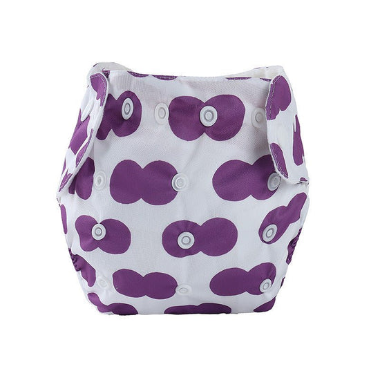 Washable Baby And Toddler Snap Pocket Diapers $15.82 Dana Fashion Color: Purple peanuts Baby & Mother Product information: Cute baby training pants, underwear, reusable diapers, coverings, adjustable washable diapers, children's underwear, 0-3 years old /