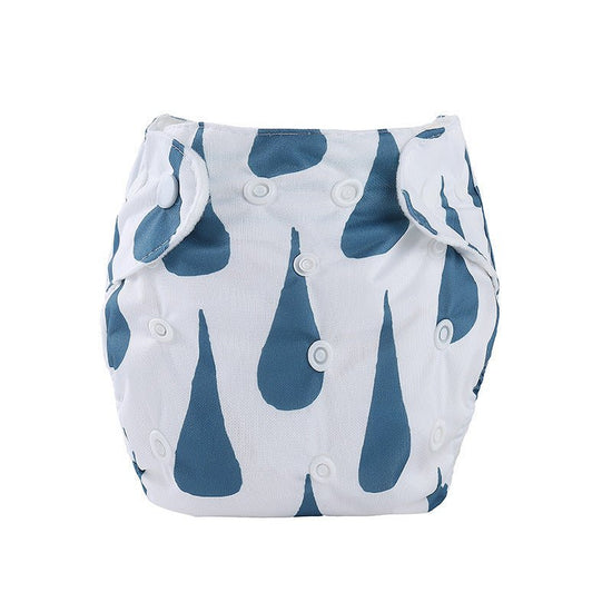 Washable Baby And Toddler Snap Pocket Diapers $15.82 Dana Fashion Color: Blue water drop Baby & Mother Product information: Cute baby training pants, underwear, reusable diapers, coverings, adjustable washable diapers, children's underwear, 0-3 years old
