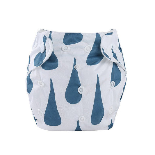 Washable Baby And Toddler Snap Pocket Diapers $15.82 Dana Fashion Color: Blue water drop Baby & Mother Product information: Cute baby training pants, underwear, reusable diapers, coverings, adjustable washable diapers, children's underwear, 0-3 years old