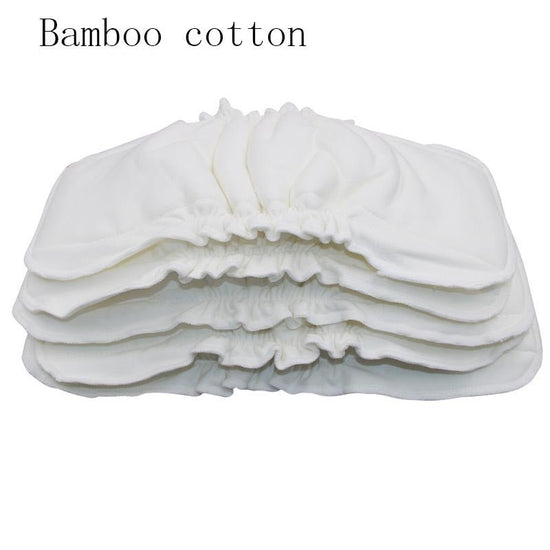 Washable Bamboo Cotton Anti-leakage Baby Diapers $11.42 Dana Fashion Color: Bamboo cotton Quantity: Q1pcs Baby & Mother Product information: Material: Bamboo charcoal, bamboo cotton Applicable age: 0-6 months, 6-12 months, 1-3 years old, 3-6 years old Siz