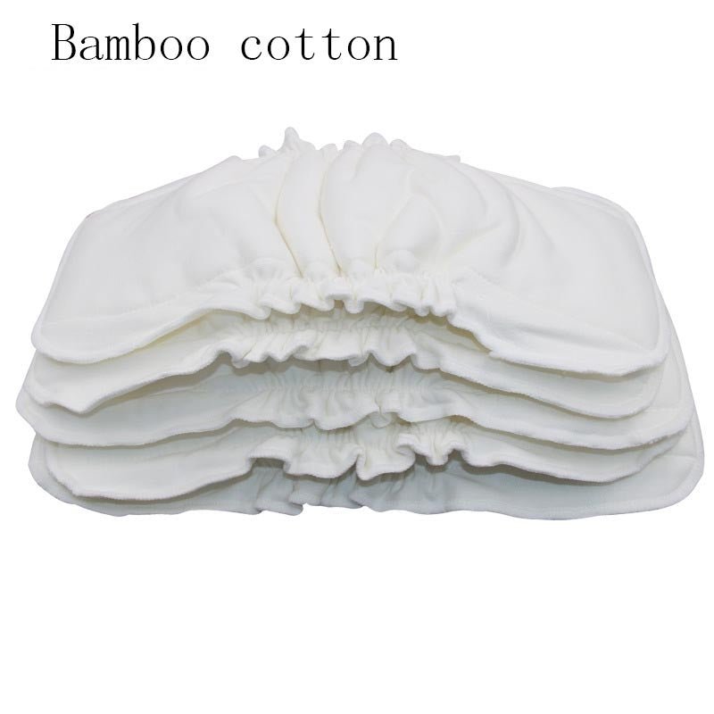 Washable Bamboo Cotton Anti-leakage Baby Diapers $11.42 Dana Fashion Color: Bamboo cotton Quantity: Q1pcs Baby & Mother Product information: Material: Bamboo charcoal, bamboo cotton Applicable age: 0-6 months, 6-12 months, 1-3 years old, 3-6 years old Siz