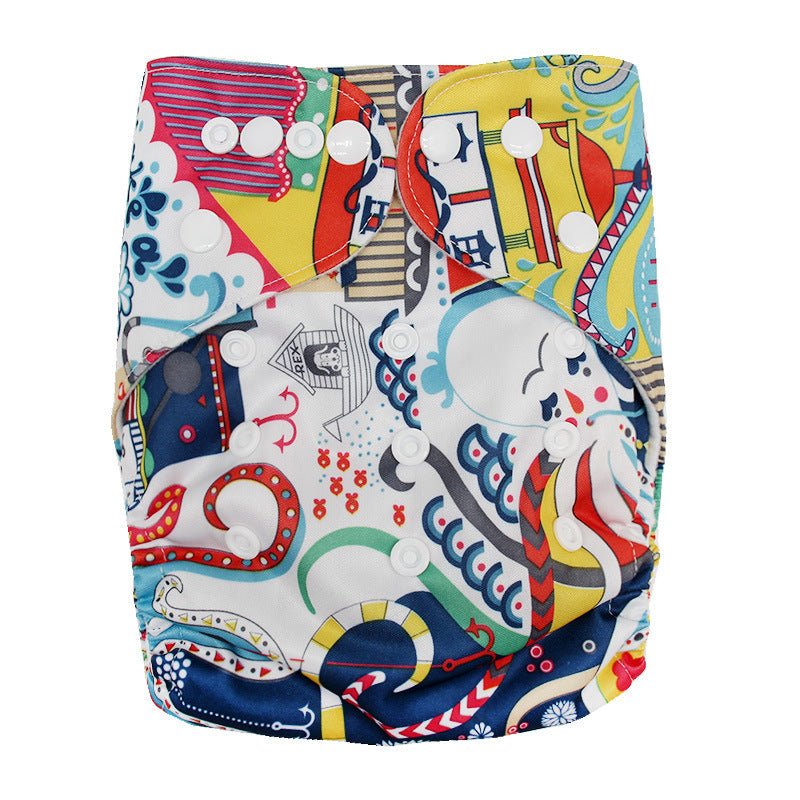Washable Cloth Diapers Baby Waterproof Adjustablebreathable $13.75 Dana Fashion Color: 9style style: Onesize Baby & Mother Product information: Material: 100% polyester Applicable age: 0-2 years old Applicable people: unlimited Color: N1, N2, N5, N6-2, N7