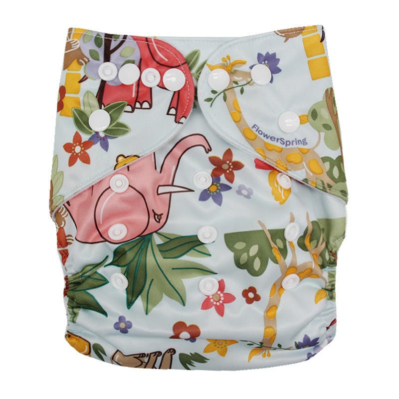Washable Cloth Diapers Baby Waterproof Adjustablebreathable $13.75 Dana Fashion Color: 7style style: Onesize Baby & Mother Product information: Material: 100% polyester Applicable age: 0-2 years old Applicable people: unlimited Color: N1, N2, N5, N6-2, N7