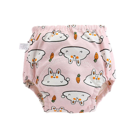 Washable Pocket Pants Diaper Pants Baby Toilet Child $11.43 Dana Fashion Color: Dinosaur on white style: 100 Baby Clothing Product information: Material: Waterproof Applicable age: 6-12 months, 1-3 years old, 0-6 months, 3-6 years old Color: pink bunny, y