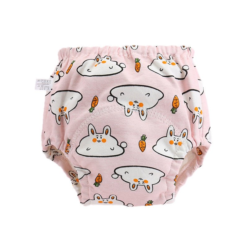 Washable Pocket Pants Diaper Pants Baby Toilet Child $11.43 Dana Fashion Color: Dinosaur on white style: 100 Baby Clothing Product information: Material: Waterproof Applicable age: 6-12 months, 1-3 years old, 0-6 months, 3-6 years old Color: pink bunny, y
