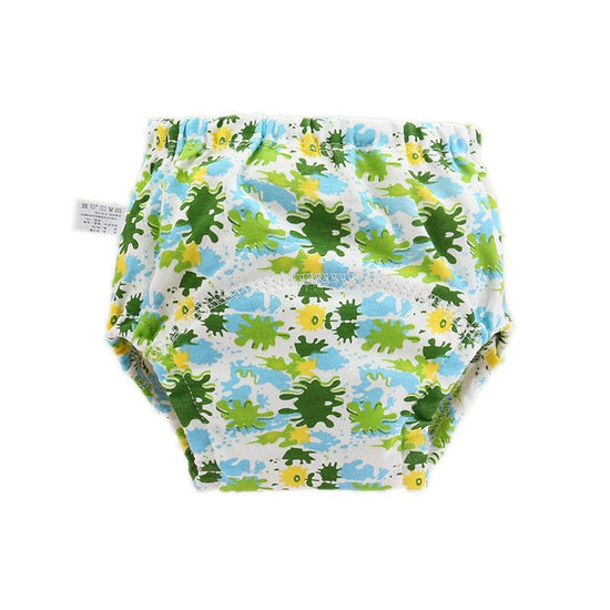 Washable Pocket Pants Diaper Pants Baby Toilet Child $11.43 Dana Fashion Color: Green flower style: 100 Baby Clothing Product information: Material: Waterproof Applicable age: 6-12 months, 1-3 years old, 0-6 months, 3-6 years old Color: pink bunny, yellow